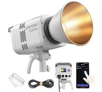 Godox LE200Bi LITEMONS - Luz de vídeo LED Bicolor, Carcasa de Metal, luz de vídeo, 2800-6500 K CCT, NFC One-Tap, CRI98 y TLCI98, 11 Efectos de luz, compatibilidad con Montaje Bowens