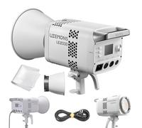 Godox LE200D Luz de Vídeo LED 200W Daylight, 63500 Lux @1m, 5600K, CRI 96 TLCI 97, 7 Efectos FX, Control App/DMX/RDM/NFC, Montura Bowens, Luz Continua para Streaming Fotografía Estudio