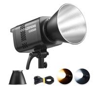 Godox LE300Bi Bicolor LED Video Luz, 320w 58900lux@1m, 2800K~6500K, CRI 98, Bowens Mount, 11 FX Modo para Fotografía, Grabación de Video y Transmisión en Vivo