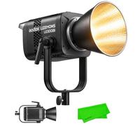 Godox LE300Bi Litemons Luz Continua LED Vídeo, 320W Luz LED Vídeo Bicolor | CCT 2800K-6500K, 58900Lux@1M, Montura Bowens, Portátil, Control NFC & Bluetooth por App para Vlogging YouTube Video (Negro)