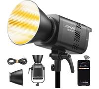 Godox LE300Bi LITEMONS Luz de Video LED Bicolor 320W, 2800-6500K, Cuerpo Metálico, Control App/DMX/NFC, CRI98 TLCI98, 11 Efectos de Luz, Montura Bowens, Iluminación Continua Profesional