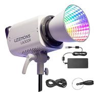 Godox Litemons LA300R Luz de Video LED RGB 300W CCT 1800K-10000K Montura Bowens con Soporte NFC Control por aplicación CRI 95 TLCI 94