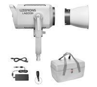 Godox Litemons LA600BI - Kit de luz LED bicolor para video con bolsa de transporte (blanco)