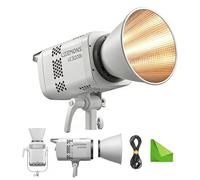 Godox Litemons LE300Bi 320W Luz LED Bicolor de Video, 2800K-6500K, 58900Lux@1M, Montura Bowens Portátil, Control NFC y Bluetooth App (Blanco)