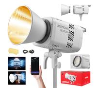 Godox Litemons LE300Bi LE300 Bi Luz Continua LED Video Light 320W 2800K~6500K 58900 Lux/1m TLCI/CRI≈98 Control Bluetooth 11 Efectos FX Montura Bowens Luz de Vídeo para Vlogging Live Youtube(Blanco