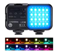 GODOX LITEMONS LED 6R RGB Luz de Video, LED Bicolor 3200-6500K, CRI 95+, Recargable para Filmación, Transmisión en Vivo, Microfilm