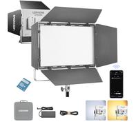 GODOX Litemons LP600Bi - Luz de vídeo LED CCT bicolor, temperatura 2800 K-6500 K, 60 W, panel con 11 efectos de luz, iluminación de salida continua, compatible con el control de la aplicación