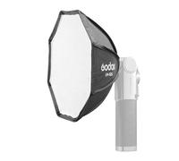 Godox LM-S25 Mini cámara Octogonal Flash Softbox Compatible con el Flash de cámara Retro Godox Lux Master