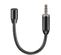 Godox LMS-1N - Micrófono omnidireccional de cuello de cisne con conector TRS de 3,5 mm