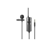 Godox LMS-60G Micrófono Lavalier auxiliar omnidireccional con ganancia ajustable (negro)