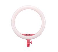 Godox LR150P - Anillo luminoso LED con soporte para smartphone rosa