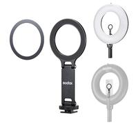 Godox LR15A-MagM Soporte magnético para teléfono para LR150 Air, Soporte para teléfono Inteligente Compatible MagSafe Adaptador de Zapata fría, Abrazadera magnética Plegable para teléfono Vlogging