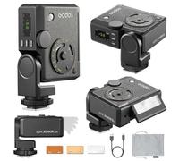 Godox Lux Junior II TTL Flash para Sony Cámara,Retro Flash HSS 1/8000s | 400 Flashes, GN 18, Tiempo de Recarga de 1.5 s, Receptor 2.4 G X, Base de 0°-180°, Rebote de 30°-90°