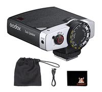 Godox Lux Junior Mini Flash Cámara Retro, GN12 @ ISO100 Modo Flash Automático/Manual Salida Flash 7 Paradas 6000K ± 200K Temperatura Color, Adecuado para Cámaras Fujifilm, Canon, Nikon, Olympus, Sony