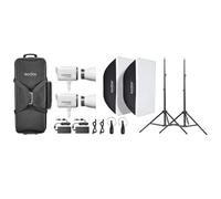 Godox Luz de vídeo LED bicolor LA300Bi de Litemon kit de 2 luces