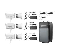 Godox Luz de vídeo LED bicolor LA300Bi de Litemon kit de 3 luces