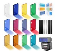 Godox MA02 - Kit de accesorios magnéticos compatible con flash Godox IT32 IT30Pro IM30 | Juego de filtros de color magnéticos para flash con estuche de almacenamiento transparente