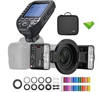 Godox MF12 MF12-K2 Flash Macro con Disparador XProII-F para Fuji Fujifilm, Fuera de cámara TTL Speedlite 12W, Control inalámbrico 2.4G, Modo TTL/M, batería de Litio incorporada de 3.7V/6.29W