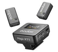 Godox Micrófono Lavalier inalámbrico para iPhone/Android/cámara/PC/portátil con Lightning/USB-C/Plug, 48KHz 24Bit, cancelación de ruido para grabación de video, Vlog, YouTube, TikTok【Todopoderoso】