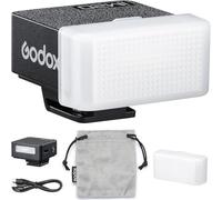 GODOX Mini Flash de cámara iM20, 5 Niveles de Potencia, Mini Flash de 6000 K ± 200 K con cúpula de difusión