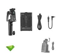 Godox ML-AK Kit de Accesorios de alimentación portátil para Godox FH50Bi FH50R Luz LED de Mano Flexible y Otras Luces con luz de vídeo LED de Montaje de 1/4