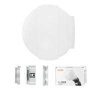 Godox ML-CD15 Kit de difusor de cúpula Plegable, con 3 adaptadores, para Flash de la Serie Godox ML30 ML30Bi ML60 ML60Bi y AD100Pro AD200 AD200PRO y V1 V860III V860II V850III TT685II TT685