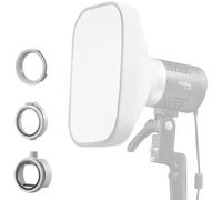 Godox ML-CS1625 Kit de Soft Tent con 3 adaptadores, Compatible con Godox V100, V1 Pro, AD200Pro II, AD100Pro, AD300Pro, AD400Pro, V860III, ML30, ML30Bi, ML100Bi, ML100R, ML60Bi, ML60IIBi, etc.
