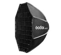 Godox ML-SF50 - Softbox octágono de 94 cm y 50 cm, Montaje Godox y Caja de luz de Rejilla de Panal para ML100Bi ML60II Bi Bi luz de Video LED portátil