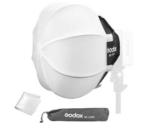 Godox ML100BI ML-CS30 - Farolillo Plegable Softbox 30 x 30 cm - Mount para ML100R ML100Bi ML60IIBi ML60Bi ML60 ML30Bi ML30