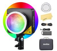 GODOX ML100R ML100 R Luz Vídeo LED RGB a Todo Color,Control por Bluetooth,CCT 1800K-10000K,CRI/TLCI 95,14 FX,Potencia de Entrada 110W,Diseño Compacto & Ligero para Cine Profesional,Vlogging,Fotografía