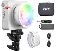 Godox ML100R RGB LED Video Light 110W CCT 1800K-10000K, Control de aplicación para Retratos de fotografía, 14 Efectos FX, filmación, transmisión en Vivo, producción de iluminación de Estudio