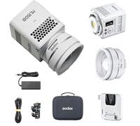 Godox ML150Bi Luz LED Video Bi-Color, 2800K-6500K, Monolight Portátil de Mano con CRI 96+ & TLCI 97+, 61054 Lux@1m, Control NFC y App para Fotografía, Cine, Uso en Estudio