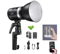 Godox ML30Bi Luz LED Bicolor de 40 W, luz de Video LED portátil de Mano, CRI 96+ TLCI 97+, 21 Efectos de iluminación, Control de Aplicaciones, Modo silencioso para entrevistas, transmisión en Vivo