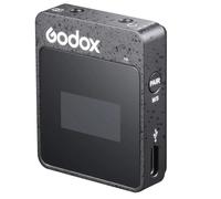 Godox MoveLink II - Receptor inalámbrico de doble canal de 2.4 GHz, color negro