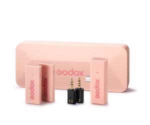 Godox MoveLink Mini UC Kit 2 (Cherry Pink) 2,4 GHz Microphone System