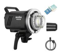 Godox MS200V MS200-V 200W Compacto Estudio Flash,GN58 0.1-1.8S Tiempo de Recuperación,2.4G X System,Bowens Mount LED Modeling Lamp para Fotografía de Estudio, Bodas, Retratos, Moda(MS200 V)