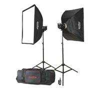 Godox MS300-F - Kit de flash de estudio (2xMS300 y accesorios)