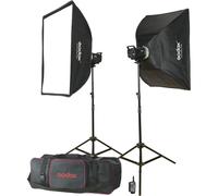 Godox MS300-F Studio-Kit Studio Flash Unit Kit 2 x 300Ws Marca Godox