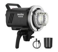 Godox MS300-V Flash de Estudio Compacto de 300 W, pequeño y portátil - 220V | lámpara de Modelado Mejorada, 2.4G GN58 5600K Monolight con Montura Bowens, Tiempo de Reciclaje de 0.1-1.3 s