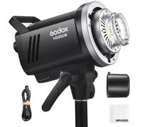 Godox MS300V Flash Estudio 300Ws LED Flash 2.4G X-System 5800K 0.1-1.3s Reciclaje,para Estudio Fotografía, Retrato (MS300 Upgraded Version)