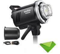 GODOX MS300V MS300-V (Versión Mejorada del MS300)Flash de Estudio Compacto 300W,GN58,Tiempo Reciclaje 0,1-1,8s,Sistema X de 2,4G,Montura Bowens,Luz de Modelado LED para Fotografía de Estudio y Retrato