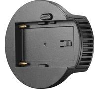 Godox MS60NPA NP-F - Placa adaptador de batería para MS60Bi MS60R RS60Bi RS60R, placa adaptador de batería, batería no incluida, accesorios de luz de vídeo LED