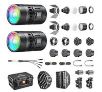 GODOX MS60R KNOWLED Full Colour LED Light Kit, CRMX Radio Control Godox Continuous Light Kit for Photo Studio