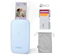 Godox P100 Mini Impresora fotográfica portátil de sublimación | Bluetooth inalámbrico, impresora fotográfica instantánea, fotos laminadas, alta resolución de 300 ppp