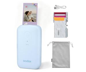 Godox P100 Mini Impresora fotográfica portátil de sublimación | Bluetooth inalámbrico, impresora fotográfica instantánea, fotos laminadas, alta resolución de 300 ppp