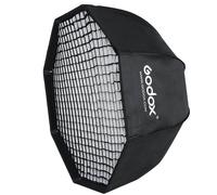 Godox Paraguas Softbox Bowens 120cm con Rejilla