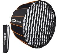 Godox QR-P120 Softbox Caja de Luz Parabólica 120cm de Configuración Rápida | con Plegado de Rejilla, Juego Rápido de Montaje Bowens Compatible con Godox SL-60W VL150 UL150 SL150II SZ150R, etc