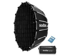 Godox QR-P60T 60cm Softbox Profundo Parabólico de Liberación Rápida | Rejilla Profundidad de 30cm,para Godox MS200V MS300V SK400IIV DP400IIIV DP600IIIV SL60IID y Otro Estudio Fotografía Flash