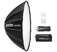 Godox QR-P60T Softbox de Profundidad parabólica de 60 cm/23,6 Pulgadas, Softbox Plegable de liberación rápida con Soporte Bowens estándar y difusores para Flash Speedlite fotografía