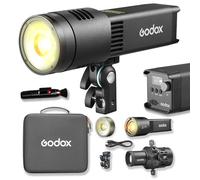Godox RS100Bi 1K Kit Luz LED de Video Bicolor, 28600 Lux @1m 2800K-6500K, CRI/TLCI 98, Proyección SP36K Incluido, Control App/DMX/NFC, para Vídeo Estudio Entrevistas Creadores